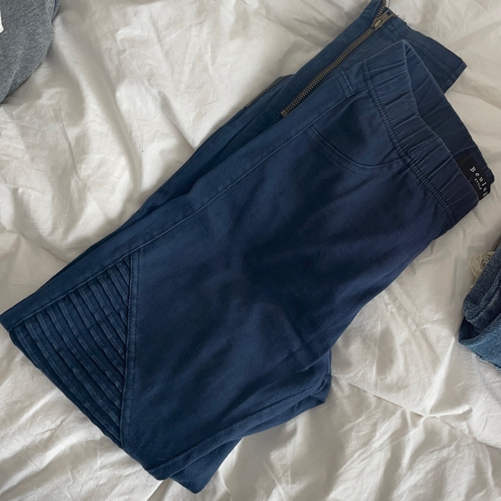Buckle jeggings